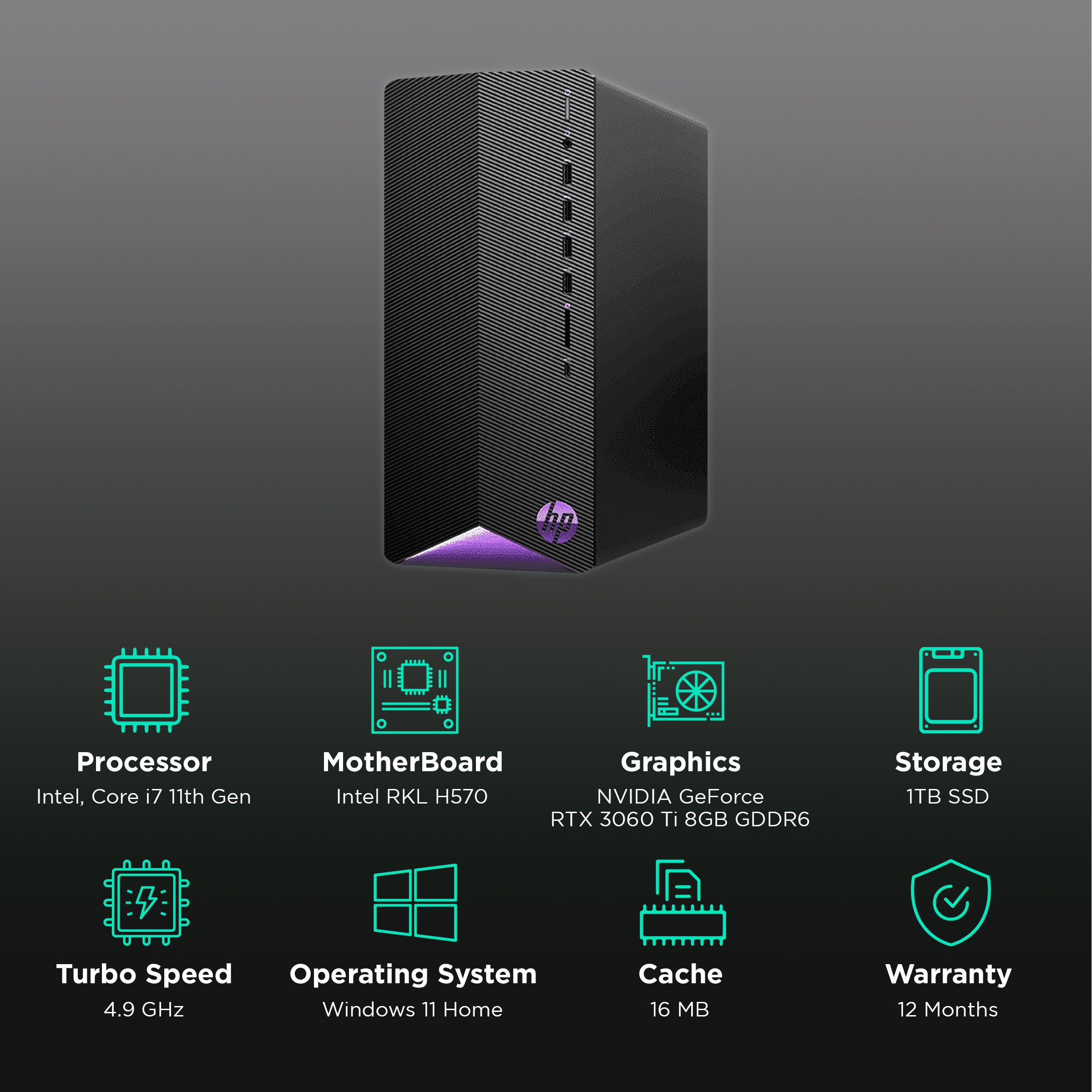 Buy HP Pavilion TG01-2005in Core i7 Tower PC (16GB, 1TB SSD